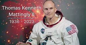 Apollo astronaut Thomas K. Mattingly II remembered by NASA