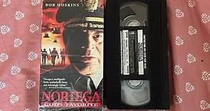 Opening To Noriega God’s Favorite 2000 VHS (Memorial Day Edition)