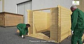 Video montaggio casetta in legno da giardino