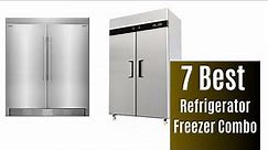 7 Best Stainless Steel Refrigerator Freezer Combo 2021 Reviews