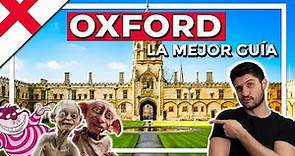 🎓 OXFORD (Inglaterra) qué ver y hacer en 1 día en Oxford ⭐ Guía de viaje