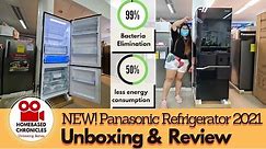 Panasonic Fridge Unboxing 99.99% AntiBacteria |up to 50% less Energy Consumption |Anti Scratch glass