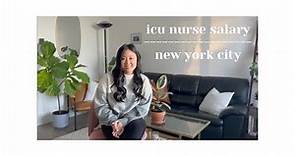 salary of an ICU registered nurse in new york city 2022 - how much money?