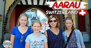 Aarau Switzerland - Birthplace of Frey Chocolate & The Habsburg Empire | 90+ Countries With 3 Kids