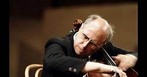 Great cellists of the 20th century: Mstislav Rostropovich