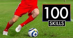 The 100 BEST SKILL MOVES in Football or Soccer