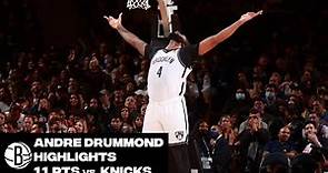 Andre Drummond Highlights | 11-Point Double-Double vs. New York Knicks