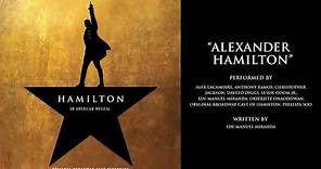 "Alexander Hamilton" from HAMILTON