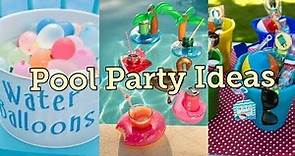 Pool Party Ideas and Inspiration!!! DIY Decor, Treats, and Much More!! How To/DIY