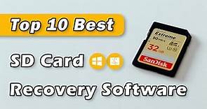 [2023] NEW-Top 10 Best SD Card Recovery Software