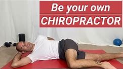 Do your own Chiropractic adjustment-- Adjust your spine for better alignment and less pain
