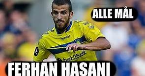 Ferhan Hasani - Alle hans mål for Brøndby | All goals for Brøndby