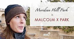 Meridian Hill Park is Malcolm X Park