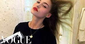 Grace Elizabeth’s Easy Model-On-Duty Makeup | Beauty Secrets | Vogue