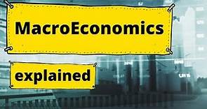 What is macroeconomics? A short introduction