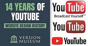 YouTube.com Timelapse from 2005 to 2019 - 14 years in 5 minutes!