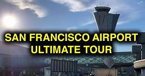 San Francisco California Airport Tour All Terminals (SFO) #airporttour