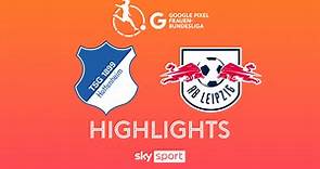 Frauen-Bundesliga | TSG 1899 Hoffenheim – RB Leipzig – die Highlights