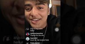 Sergio Calderon Jr IG Live February 28, 2019 | In Real Life Philippines