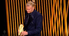 Balón de Oro | Haaland, ganador del Trofeo Gerd Müller 2023