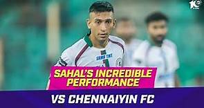 Sahal Abdul Samad vs Chennaiyin FC | ISL 2023-24