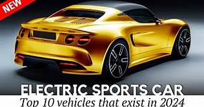 All-New Sports Cars of 2024: Best Coupes with Electric Powertrains
