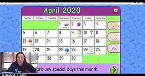 Calendar time! April 2, 2020
