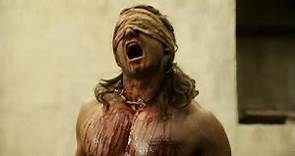 Gladiator Gannicus Fights Blind Folded | Spartacus
