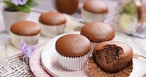 [極度簡易]朱古力CUPCAKE/巧克力杯子蛋糕/easy Chocolate Cotton Sponge Cupcake recipe