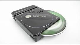 The smallest Discman ever made - was smaller than a CD : Sony D-88