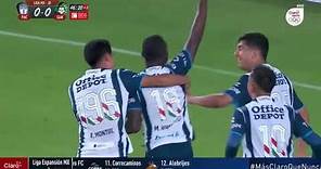Gol de Marino Hinestroza | Pachuca 1-0 Santos | Liga BBVA MX | Apertura 2023 - Jornada 8