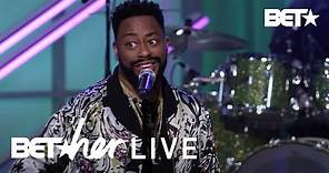 Raheem DeVaughn Performs 'Guess Who Loves You More' At BET Her Live!