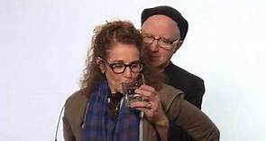 Debra Winger & Arliss Howard enjoy a drink