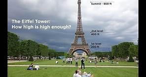The Eiffel Tower: How High Do You Want to Go?