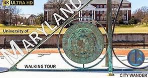 University of Maryland Campus [4K] Walking Tour (College Park) 2021