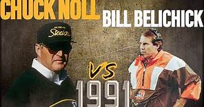 Chuck Noll's FINAL Game as the Head Coach | Pittsburgh Steelers (1991)