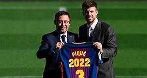Gerard Piqué renueva contrato con el FC Barcelona