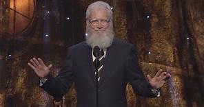 David Letterman Inducts Pearl Jam into the Rock & Roll Hall of Fame