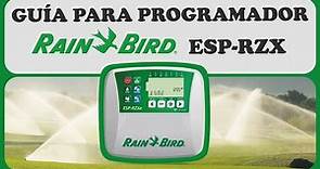 Guía para Programador de Riego Rain Bird - Tutorial