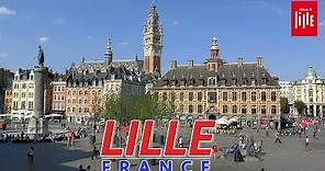 LILLE │ FRANCE - Complete walking tour of Lille. HD