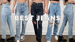 BEST DENIM JEANS | 10 jeans that make your waist & bum look good