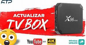 Actualizacion de tv Box (Youtube 4k en tv Box)