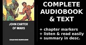 John Carter of Mars ✨ By Edgar Rice Burroughs. FULL Audiobook
