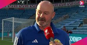 Scotland manager Steve Clarke reacts to famous comeback win against Norway
