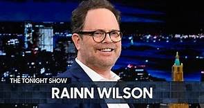 Rainn Wilson Describes His Viral Plane Run-In with a Fan of The Office (Extended) | The Tonight Show