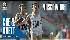Seb Coe 1500m Gold, Steve Ovett Bronze | Moscow 1980 Medal Moments