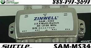 Suttle Solutions Satellite 3x4 Multi-Switch Module – DirecTV-Approved Multi-Switch – YouTube