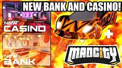 [FULL GUIDE] NEW BANK and CASINO ROBBERY UPDATE | Roblox Mad City
