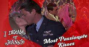Jeannie & Tony's Most Passionate Kisses | I Dream Of Jeannie