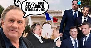 Gérard Depardieu fracasse la classe politique Française compilation des meilleurs moments